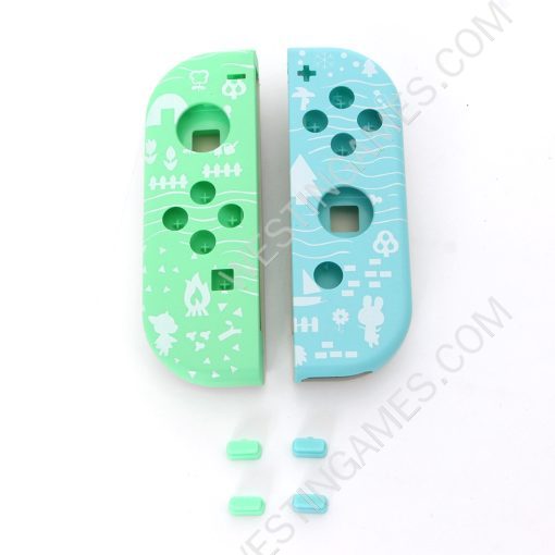 New Design Left and Right Housing Cover Case Set for Switch Joy-con OEM A Animal Crossing - Image 2