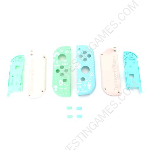 New Design Left and Right Housing Cover Case Set for Switch Joy-con OEM A Animal Crossing - Image 4