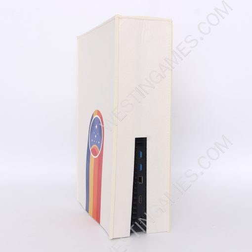 White Protective Dust Prevent Cover Sleeve for PS5 HUD and DE Console - Starry Sky - Image 6