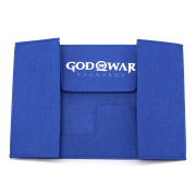 Horizontal Blue Protective Dust Prevent Cover Sleeve for PS5 Console - God of War 02