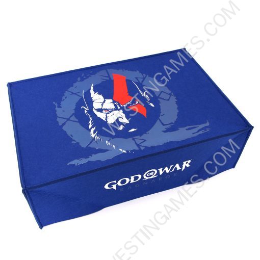 Horizontal Blue Protective Dust Prevent Cover Sleeve for PS5 Console - God of War - Image 3