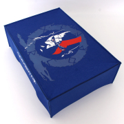 Horizontal Blue Protective Dust Prevent Cover Sleeve for PS5 Console - God of War 05