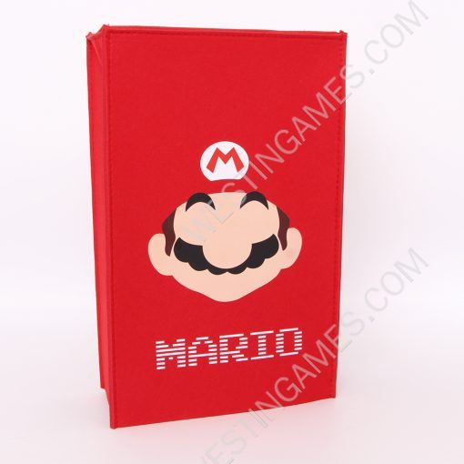 Pink Protective Dust Prevent Cover Sleeve for PS5 Slim Console - Mario - Image 3