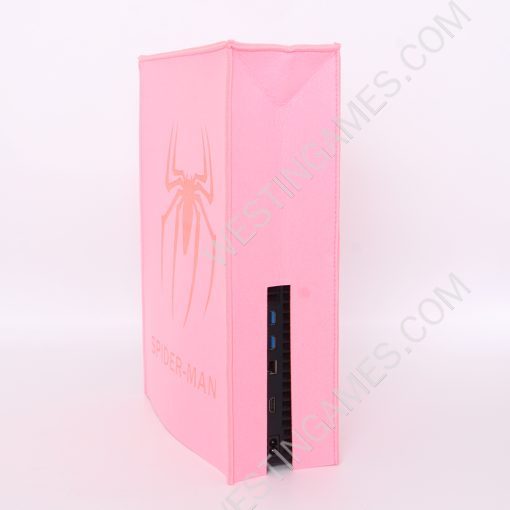 Spider-Man Protective Dust Prevent Cover Sleeve for PS5 Console - Pink - Image 6