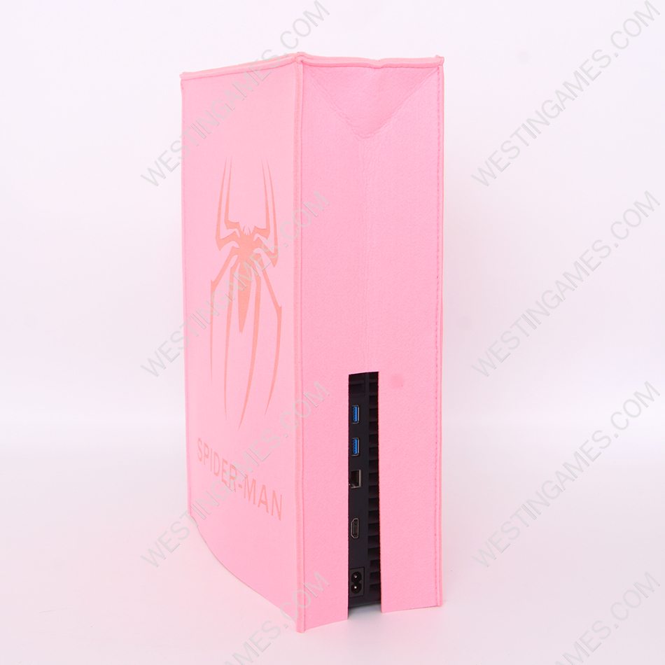 Spider-Man Protective Dust Prevent Cover Sleeve for PS5 Console - Pink - Image 6