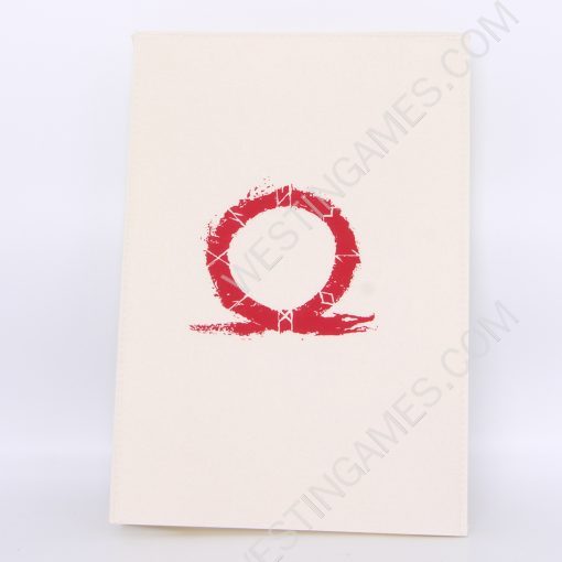 White Protective Dust Prevent Cover Sleeve for PS5 Console - God of War - Image 2