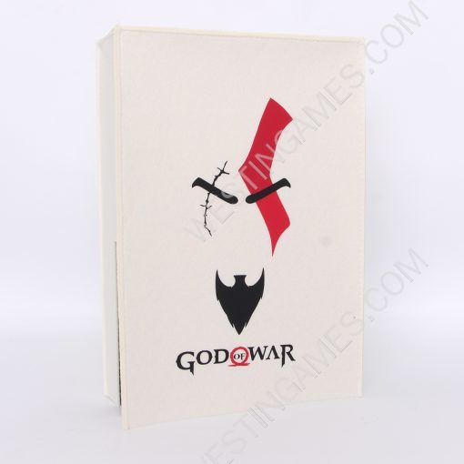White Protective Dust Prevent Cover Sleeve for PS5 Console - God of War - Image 3