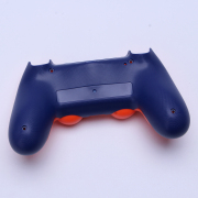Replacement Top and Bottom Housing Shell Case for ps4 Controller JDM-050 - Sunset Orange 02