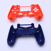 Replacement Top and Bottom Housing Shell Case for ps4 Controller JDM-050 - Sunset Orange 05