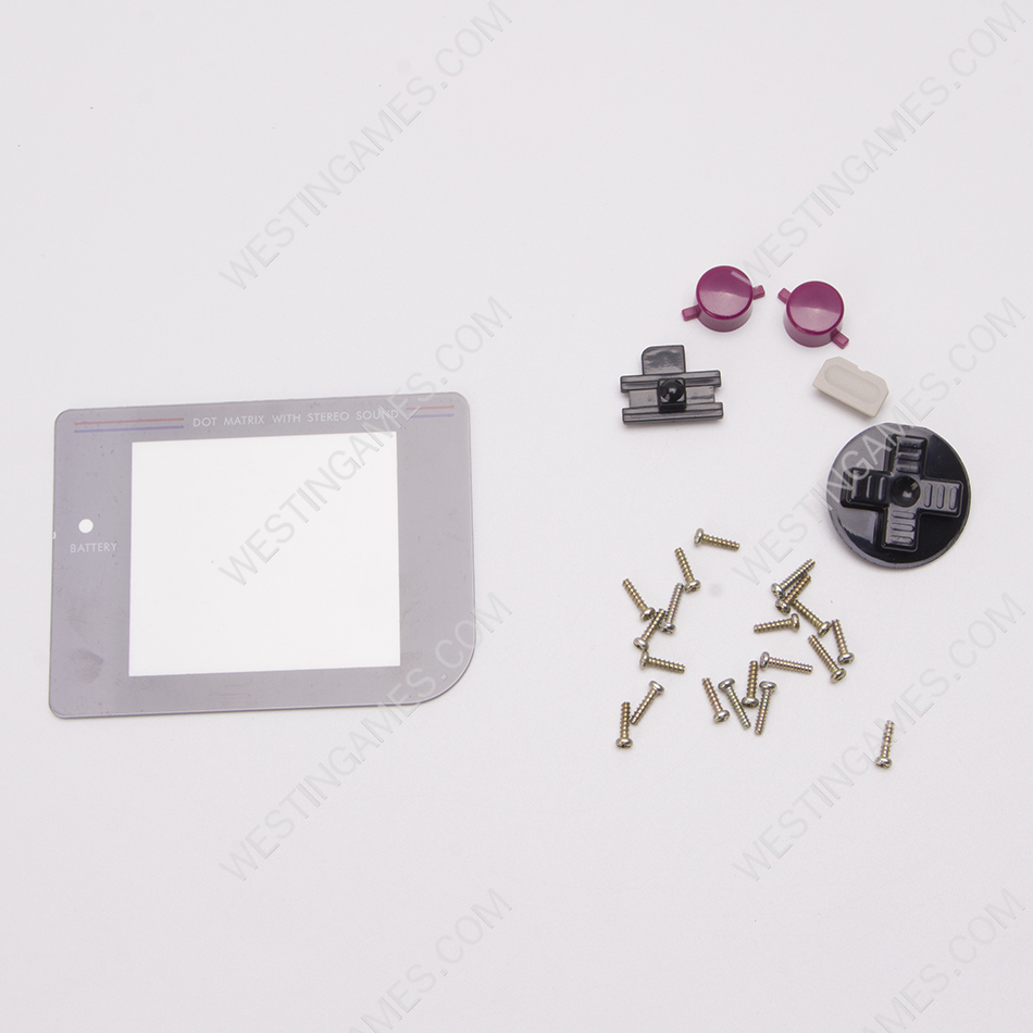 Complete Housing Shell Cover Case Replacement for Gameboy GB Class - Grey - Image 4