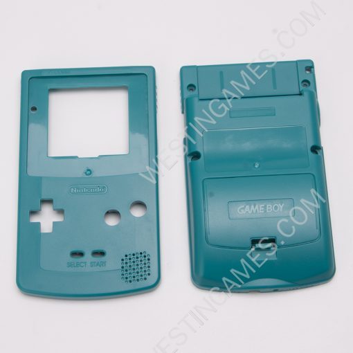 Complete Housing Shell Cover Case Replacement for Gameboy GBC GB Color - Deep Green - Image 3
