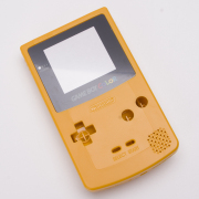 Complete Housing Shell Cover Case Replacement for Gameboy GBC GB Color - Yellow
