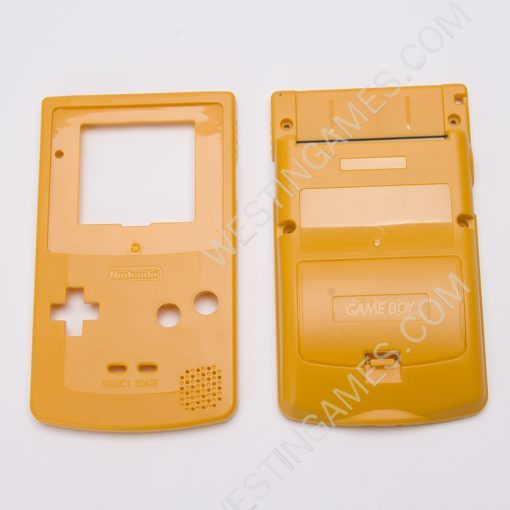 Complete Housing Shell Cover Case Replacement for Gameboy GBC GB Color - Yellow - Image 2