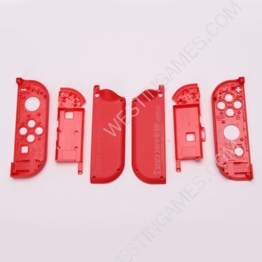 New Design Left and Right Housing Cover Case Set for Switch Joy-con OEM A Mario Red - Image 5