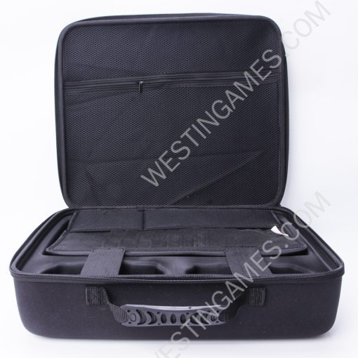 Protective Bag Adjustable Handle Bag Travel Carrying Case For PS5 Pro Console Black - Image 3
