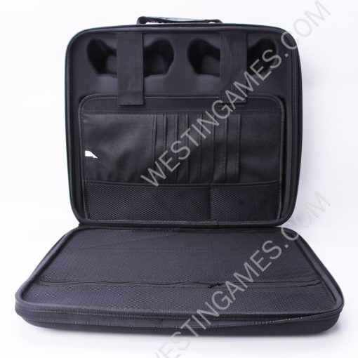 Protective Bag Adjustable Handle Bag Travel Carrying Case For PS5 Pro Console Black - Image 4