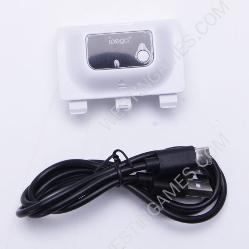 Play and Charge Rechargeable 1400mAh Battery with Digital Display for XBOX Series S/X and ONE Controller White - Image 3