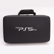 Protective Deluxe Bag Adjustable Handle Bag Travel Carrying Case For For PS5 Pro Console - Black