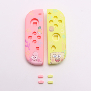 New Design Left and Right Housing Cover Case Set for Switch Joy-con OEM SpongeBob 02