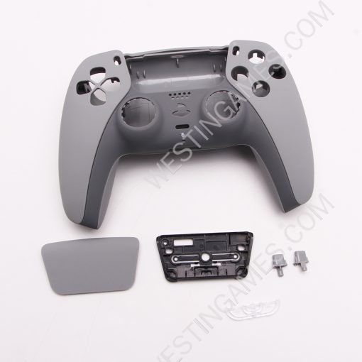 Replacement Top and Bottom Housing Shell Case for PS5 Dualsence 5 Controller - Grey 30th anniversary - Image 2