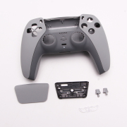 Replacement Top and Bottom Housing Shell Case for PS5 Dualsence 5 Controller - Grey 30th anniversary 02