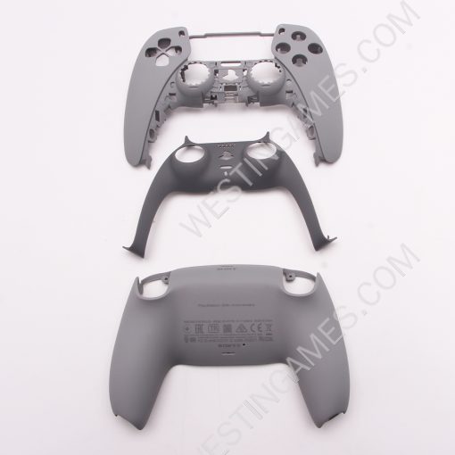 Replacement Top and Bottom Housing Shell Case for PS5 Dualsence 5 Controller - Grey 30th anniversary - Image 3