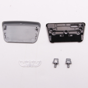 Replacement Top and Bottom Housing Shell Case for PS5 Dualsence 5 Controller - Grey 30th anniversary 06