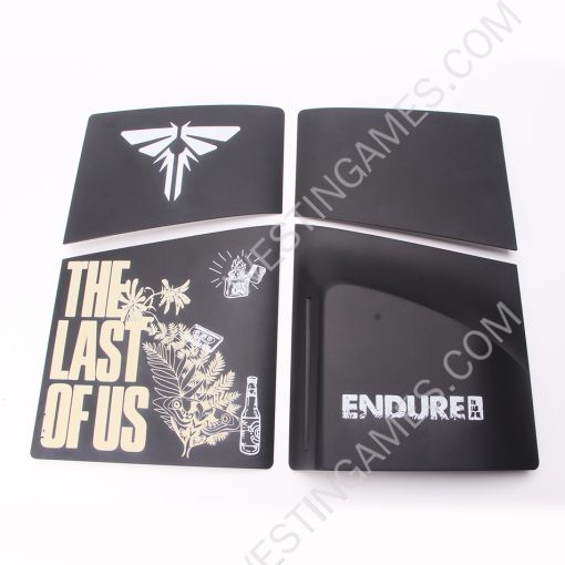 Replacement Fashion Housing Case Faceplate Cover with Vented Design for PS5 Slim HUD System - The lase of us