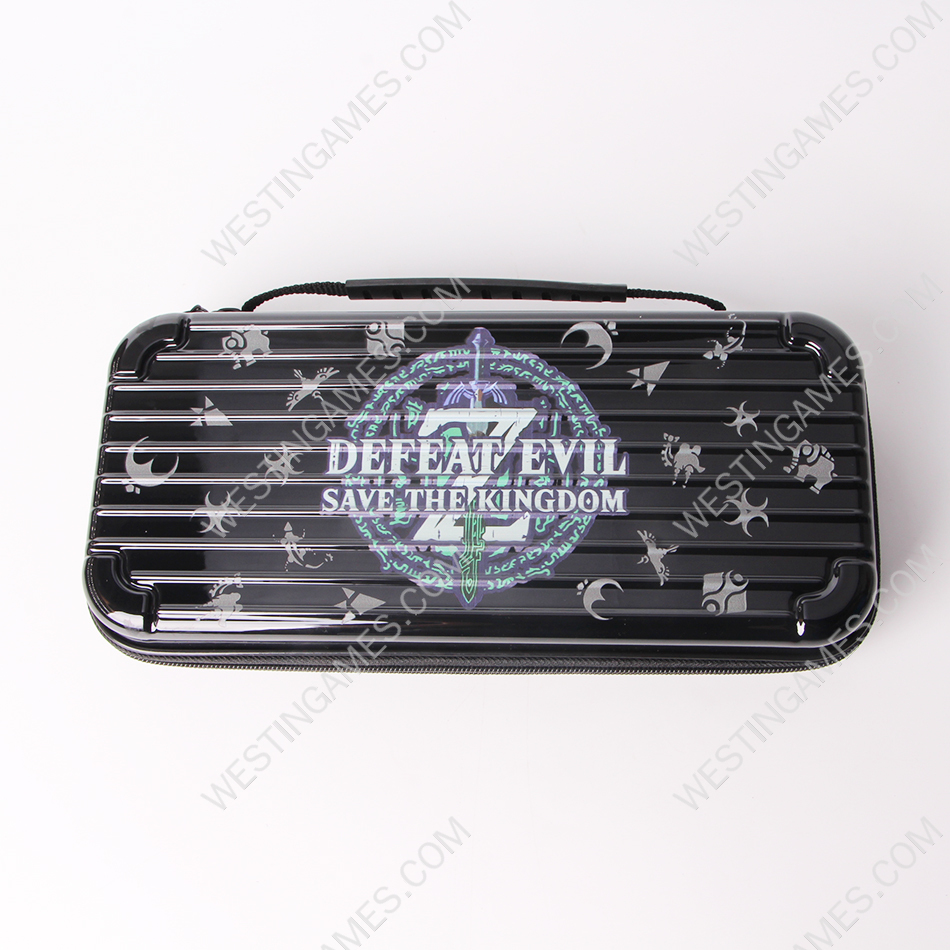 Black Protective Storage Hard Case Carrying Bag for Switch 2 - Zelda