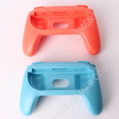 2x Controller Handle Grip for NS Switch 2 Joy-con Controller - Red and Blue - Image 4