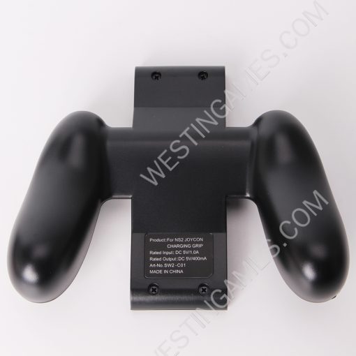 Joy-con Controller Charging Handle Grip for Switch 2 Controller - Black - Image 6