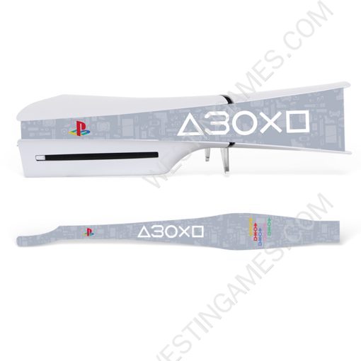 Horizontal Dust Proof Filter Cover Dust Net And Cooling Vents Dirty Prevent mesh Horizontal for PS5 Slim Console - 30th anniversary
