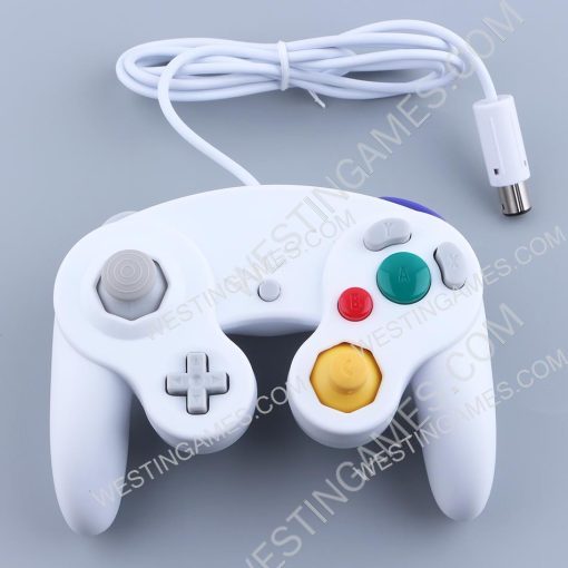 NGC Controllers Classic Wired Controller for Wii Gamecube - White