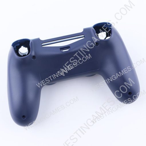Replacement Top and Bottom Housing Shell Case for PS4 Controller JDM-040/050 - Midnight Blue - Image 2