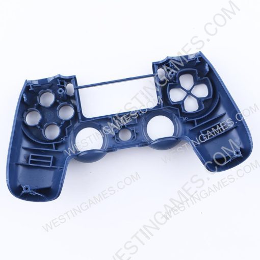 Replacement Top and Bottom Housing Shell Case for PS4 Controller JDM-040/050 - Midnight Blue - Image 4