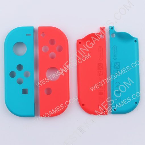 Left and Right Housing Cover Case Set for Switch Joy-con Blue and Red - Image 3