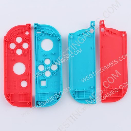 Left and Right Housing Cover Case Set for Switch Joy-con Blue and Red - Image 4