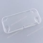 Comfortable Soft tpu Grip Case and Ergonomic Shock-Absorption Cover for Switch Lite - Clear Black 02