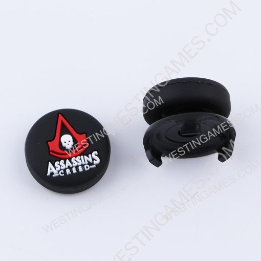 FPS Analog Extenders Rocker Supercap Thumbsticks with Grip for PS4 Controller - Assassin's Creed - Image 2