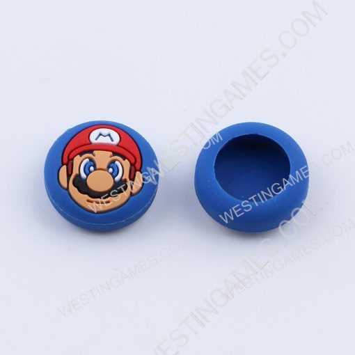 Rocker Supercap Thumb Grips Analog Caps Silicone Rubber For Switch Joy-con - Mario - Image 3