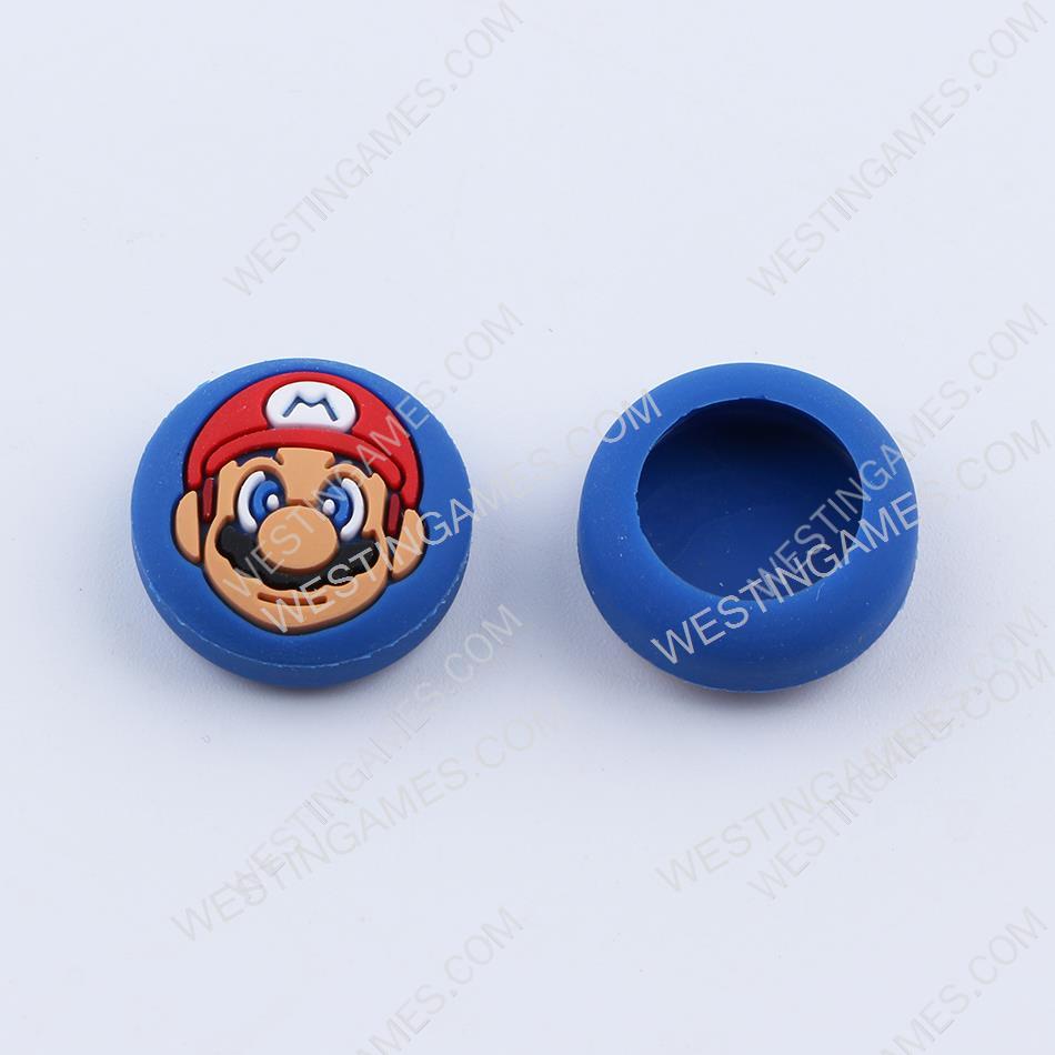 Rocker Supercap Thumb Grips Analog Caps Silicone Rubber For Switch Joy-con - Mario - Image 3