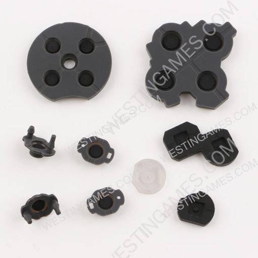 Buttons Conductive D-Pad ABXY L R Rubber 9 Pieces Set for NS switch Pro Controller - Image 2
