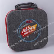 Square Hard Carrying Case Travel Pouch Bag for switch Ring Fit grey