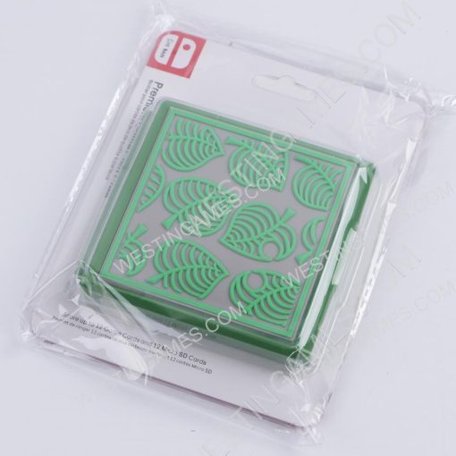 12 Slots Game Card Cartridge Storage Case Box for NS Switch - Animal Crossing