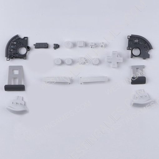 Original Complete ABXY and R L Key Button Accessoires for switch Lite - grey