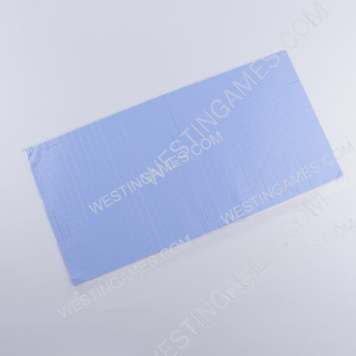 100pcs Blue GPU CPU Heatsink Cooling Conductive silicon Pad thermal pads 10x10x2mm