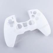 Protective Soft Silicone Skin Case for PS5 Controller - white (Nude Packs)