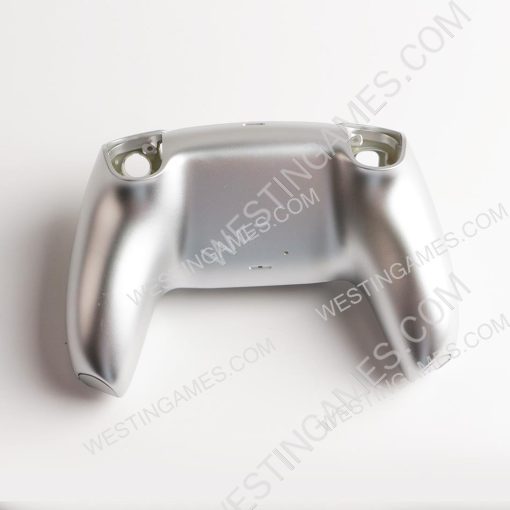 Replacement Top and Bottom Housing Shell Case for Playstation 5 PS5 Controller - Siliver - Image 2