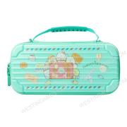 New Upgrade Protective Storage Hard Case Carrying Bag for Switch - Green Animal Crossing A