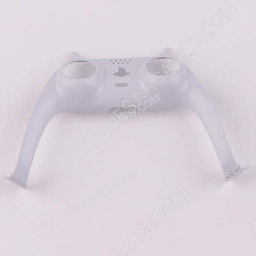 Decorative Strip Handle PC Shell Cover For PS5 Gamepad Controller - White